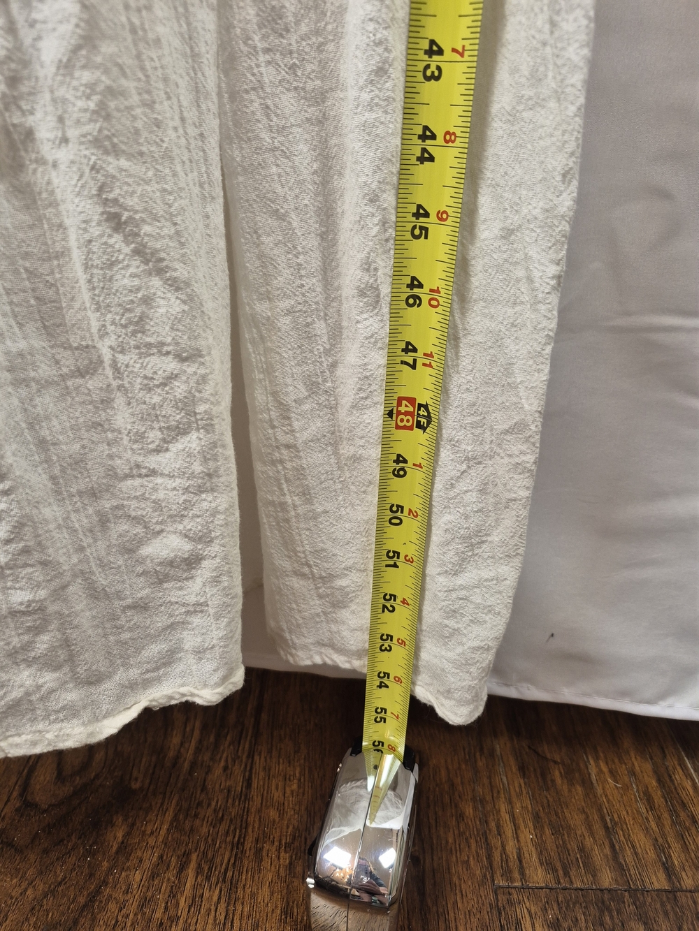 Free People Travler Midi White Ivory Dress Size M - Picture 6 of 7
